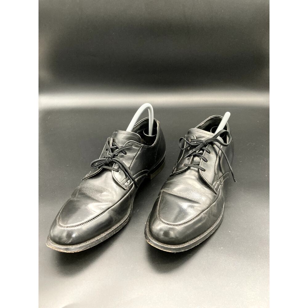 O'Sullivan Black Leather Dress Oxfords, Men's Size 10B/EUR 43